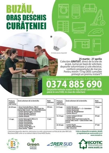Constantin Toma, primar municipiul Buzău: Am lansat Programul "Buzău - oraș deschis curățeniei"
