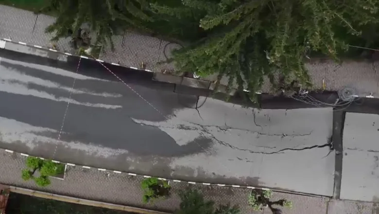 Guvernul a aprobat alocarea în regim de urgență a unor fonduri pentru continuarea lucrărilor de stabilizare a solului de la Slănic Prahova