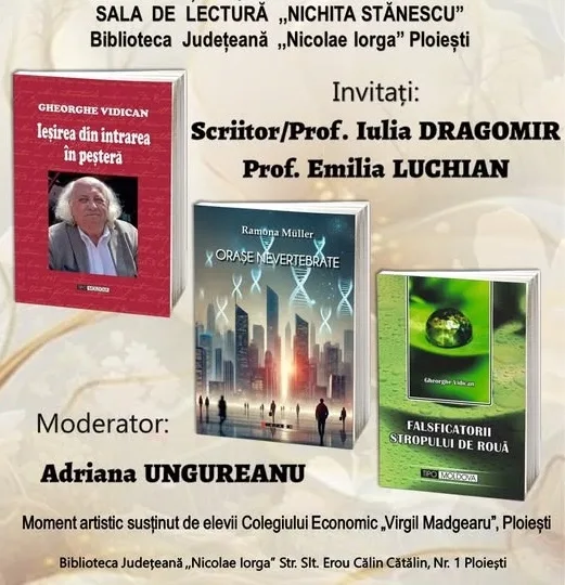 Triplă lansare de carte la Ploiești