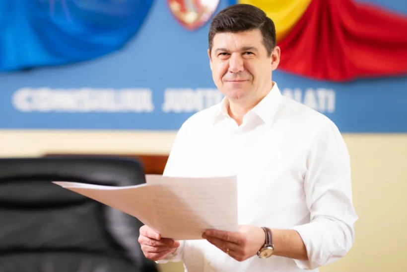Un pod afectat de inundațiile din județul Galați este consolidat