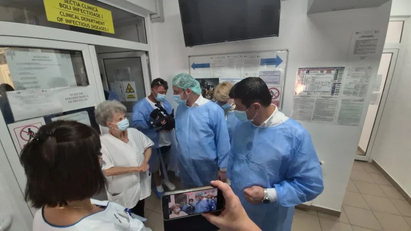 Ministrul Sănătății, impresionat de investițiile în infrastructura medicală din județul Galați