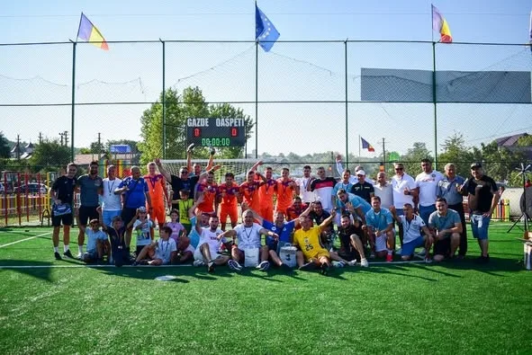 Președintele CJ Vaslui, alături de foști fotbaliști din Liga 1, la Simon Cup Ferești