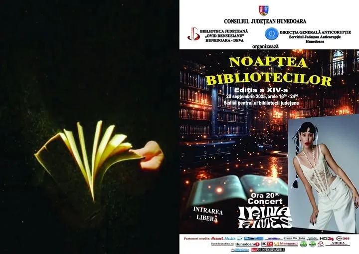 "Noaptea Bibliotecilor" prin Biblioteca Judeteana "Ovid Densusianu" Hunedoara - Deva