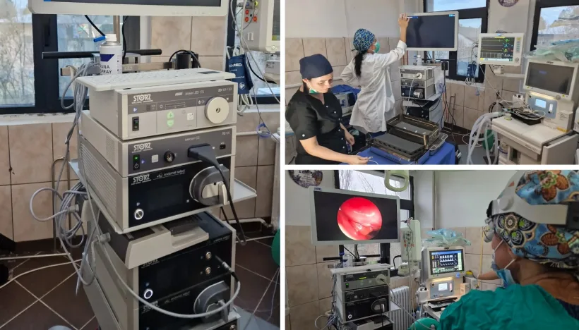 Aparatură medicală de ultimă generație, la blocul operator de la SJU Vâlcea!