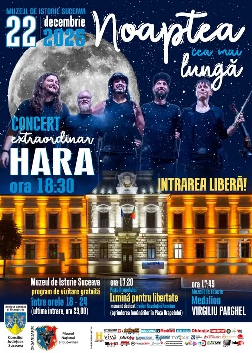 Și a fost ”Noaptea cea mai lungă” în Suceava - 22 decembrie