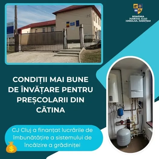 Condiții mai bune de învățare pentru preșcolarii din Cătina