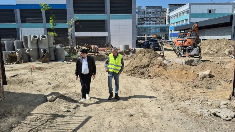 Investiție majoră la Spitalul Județean Galați: drumuri, trotuare și iluminat modern în zona unității medicale