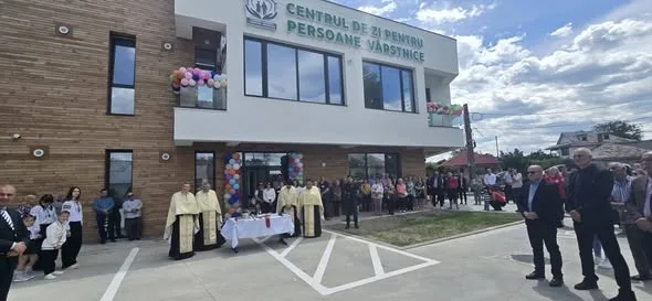 Inaugurarea Centrului de Zi pentru persoane vârstnice din comuna  Gugești